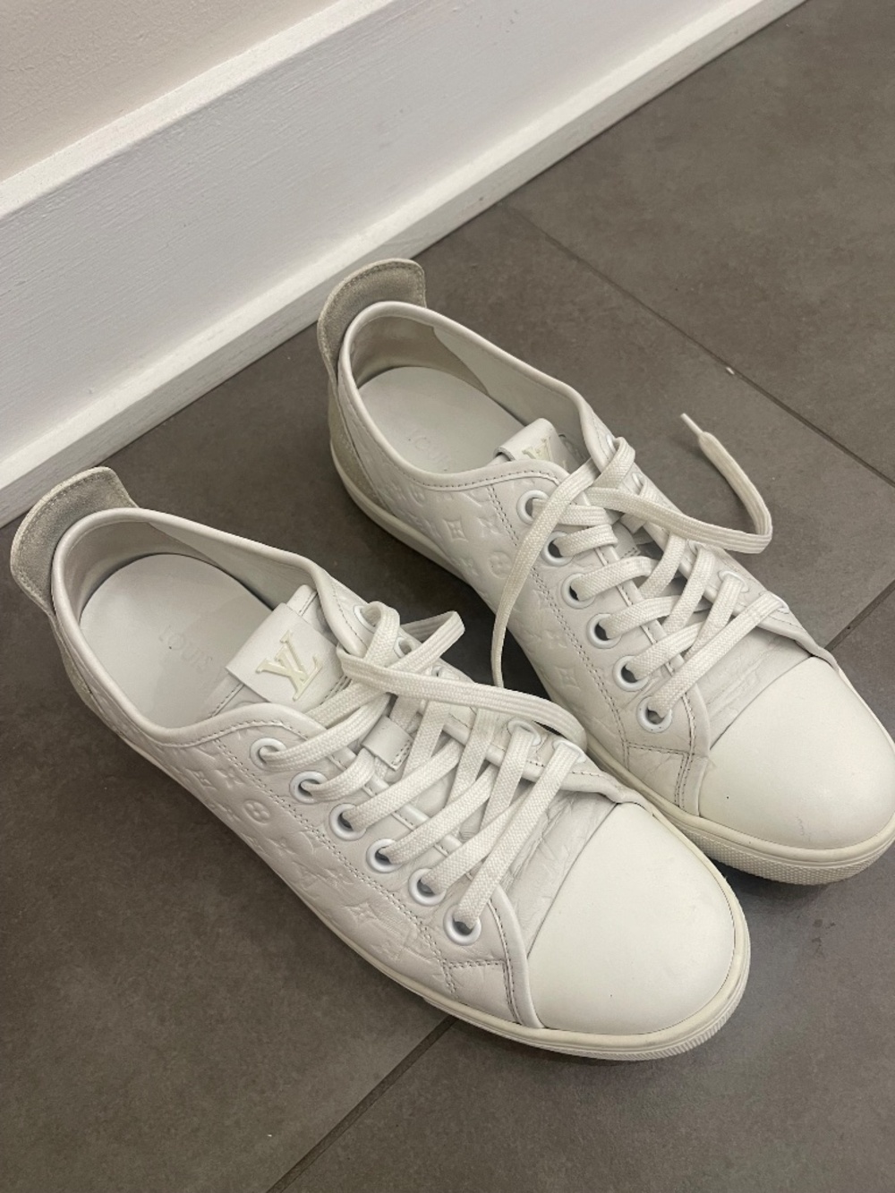 Leather Louis Vuitton sneakers size 38 - Picture 3 of 9